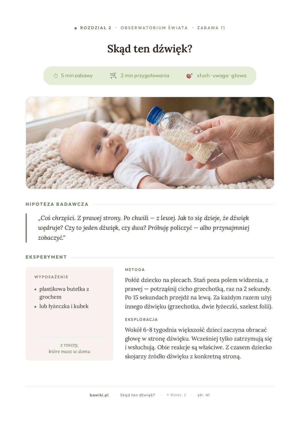Strona 1 zabawy Skąd ten dźwięk